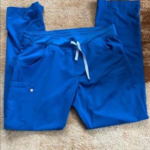 Figs large tall royal blue pants